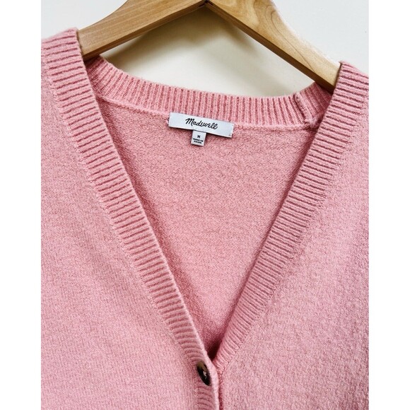 Madewell Cardigan, Forgotten petal In Soft Pink - Picture 2 of 5